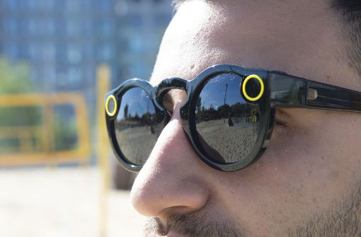 Die Snapchat-Kamera-Brille gibt es nun auch in Deutschland zu kaufen. Foto: dpa