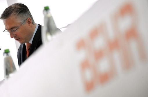 Markus Flik, Vorsitzender der Geschäftsführung der Behr GmbH & Co. KG, muss schlechte Nachrichten verkünden. Foto: dpa