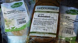 Veganer verzichten auf tierische Produkte – und greifen auf Schinken aus Getreide zurück Foto: dpa-Zentralbild