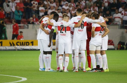 Der Kader des VfB Stuttgart umfasst momentan 29 Spieler. Foto: Baumann