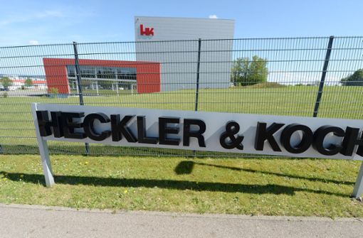 Der Rüstungsfirma Heckler & Koch droht eine saftige Strafe. Foto: dpa