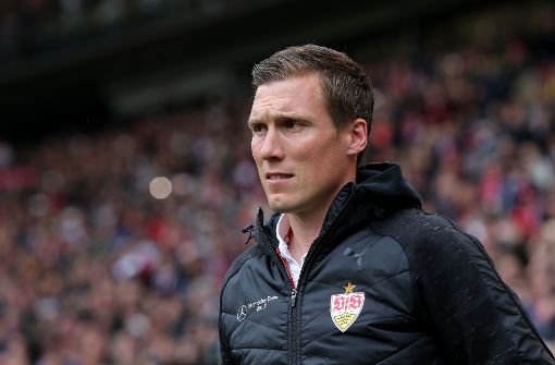 Trainer Hannes Wolf hat vor dem Hannover-Spiel in der Pressekonferenz gesprochen. (Archivbild) Foto: Pressefoto Baumann