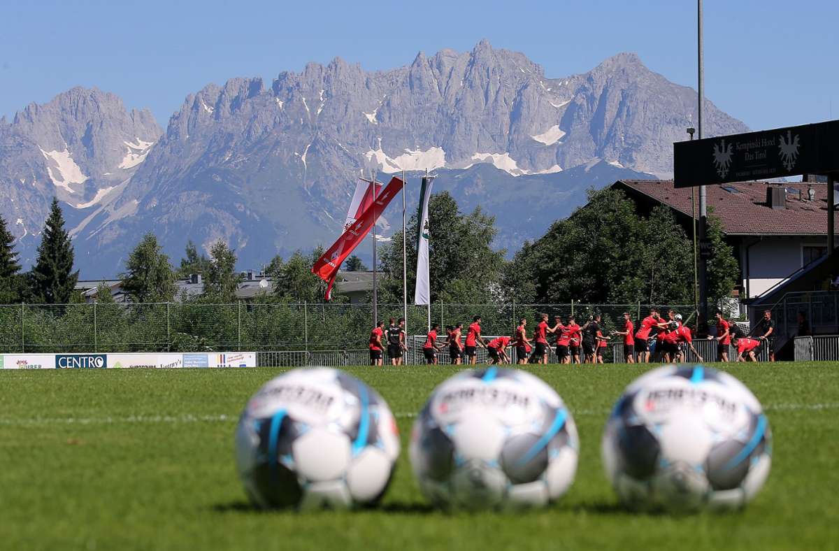 Wie schon im letzten Jahr macht der VfB auch in diesem Sommer in Kitzbühel Station. Foto: Baumann