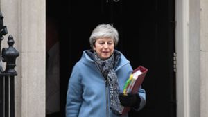 Theresa May steht in der Brexit-Debatte unter Druck. Foto: PA Wire