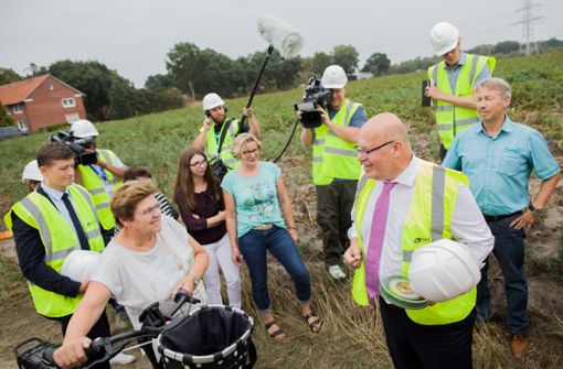 Bundeswirtschaftsminister Peter Altmaier (CDU) hat auf seiner „Tour de Strom“ für den Netzausbau geworben. Foto: dpa