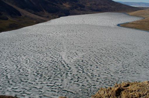 Die US-Forscher untersuchten für ihre Studie Ablagerungen des South Sawtooth Lake auf Ellesmere Island in Kanada. Foto: Pierre Francus