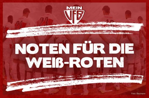 Bewerten Sie die Leistung der VfB-Spieler – vergeben sie die Noten für die Weiß-Roten. Foto: StZN/Baumann