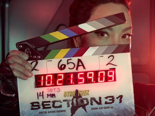 Die Produktion des Films Star Trek: Section 31 mit Michelle Yeoh in der Hauptrolle hat begonnen. Foto: Jan Thijs/Paramount+