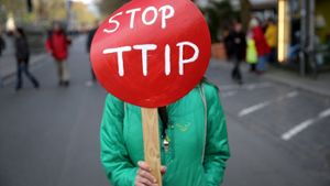Im Zusammenhang mit dem transatlantischen Freihandelsabkommen TTIP sind vor allem kritische Stimmen laut. Verbraucherschutzminister Hauk hingegen äußerte sich positiv – und erntet dafür Kritik. Foto: dpa