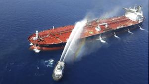 Zwei Tanker wurden im Golf angegriffen. Foto: dpa