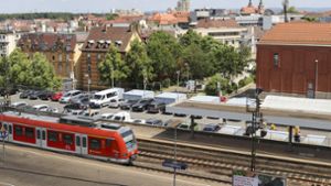 Am Ludwigsburger Bahnhof soll 2030 auch eine Stadtbahn vorbeifahren. Foto: factum/Granville