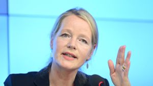 Umweltministerin Thekla Walker (Grüne) verteidigte die Klimaschutzpolitik des Landes. Foto: dpa/Bernd Weißbrod