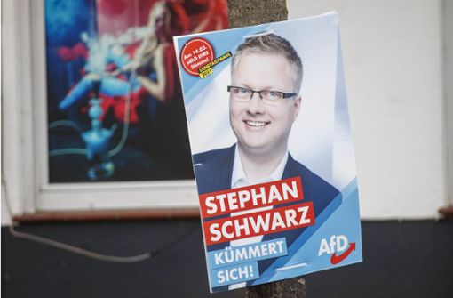 Stephan Schwarz konnte das Krankenhaus am Montag verlassen. Der 36-Jährige kandidiert für den Wahlkreis Schorndorf. Foto: Gottfried Stoppel/Gottfried Stoppel