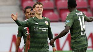 Mateo Klimowicz vom VfB Stuttgart ist für die U21-EM nominiert Foto: imago images/Thomas Frey