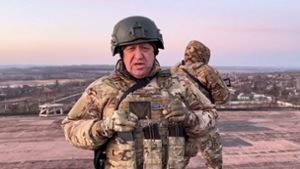 Jewgeni Prigoschin, Eigentümer des Militärunternehmens Wagner Group, in einem Standbild aus einem Video, das die russische Nachrichtenagentur TAAS veröffentlicht hatte. Foto: IMAGO/ITAR-TASS/IMAGO/Konkord Company Press Service