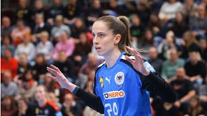 Torhüterin Sarah Wachter steht vor ihrem ersten großen Turnier mit der deutschen Handball-Nationalmannschaft der Frauen. Foto: Baumann/Hansjürgen Britsch