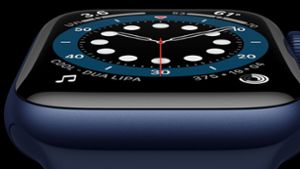 Der Chip in der Apple Watch Series 6 soll um 20 Prozent schneller sein als im Vorgängermodell. Foto: dpa/---