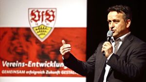 Rainer Mutschler verlässt den VfB Stuttgart. Foto: Pressefoto Baumann