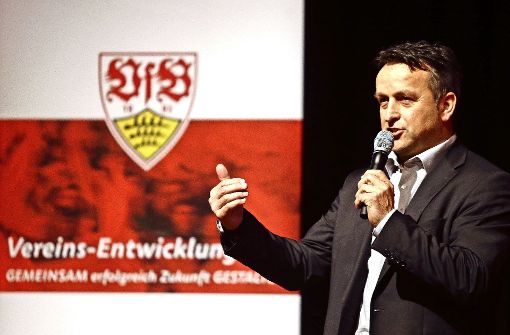 Rainer Mutschler verlässt den VfB Stuttgart. Foto: Pressefoto Baumann
