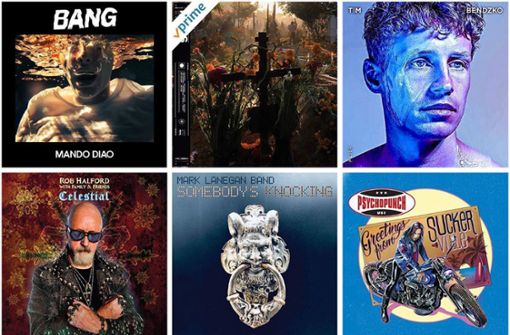 Einige Covers der Rock- und Pop-CDs der Woche Foto: Label