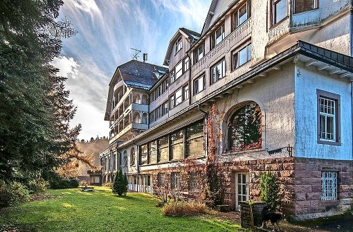 Freudenstadt im Schwarzwald: Leerstehendes Grandhotel ...