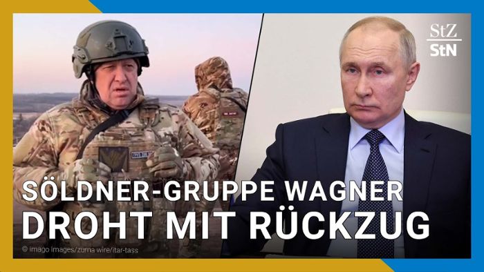 Wagner-Chef Prigoschin droht Russland mit Rückzug | Kampf um Bachmut