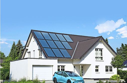 Auf ein neues Haus muss in Baden-Württemberg demnächst eine Fotovoltaikanlage. Foto: Bürkle und Schöck