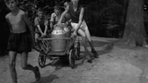 Immer im Einsatz: der Wasserwagen, hier eine Aufnahme von 1950 Foto: Awo Fellbach