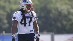 NFL-Profi Jakob Johnson ist Offensiv-Spieler der New England Patriots. Foto: AP/Steven Senne