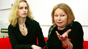 Nina Hoss mit ihrer Mutter Heidemarie Rohweder Foto: Hörner