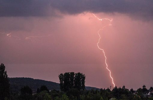Der Deutsche Wetterdienst warnt vor Gewitter. Foto: 7aktuell.de/Fabian Geier