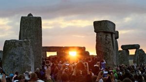 Jedes Jahr besuchen Millionen Menschen die Kultstätte Stonehenge. Doch schon in längst vergangenen Zeiten war es ein großer Anziehungspunkt. Foto: AP