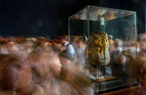 Das Stuttgarter Atelier Brückner hat im neuen Grand Egyptian Museum in Kairo die Ausstellung mit den bedeutendsten Funden Ägyptens gestaltet: dem Grabschatz von Tutanchamun. Foto: /Atelier Brückner