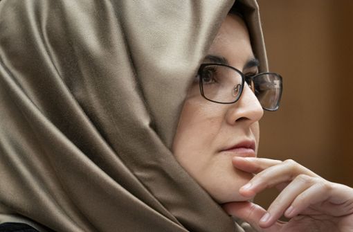 Hatice Cengiz fordert nach der Ermordung ihres Verlobten  Jamal Khashoggi eine Untersuchung des Falls. Foto: AP
