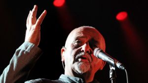 Nach seiner Zeit als Genesis-Frontman etablierte sich Peter Gabriel als Solokünstler. Foto: AFP/DANIEL ROLAND