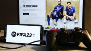 Wer die Ultimate Edition von Fifa 23 vorbestellt hat, darf bereits am Dienstag spielen und bekommt Fifa Points und Packs gutgeschrieben. Foto: IMAGO/NurPhoto/IMAGO/Jakub Porzycki
