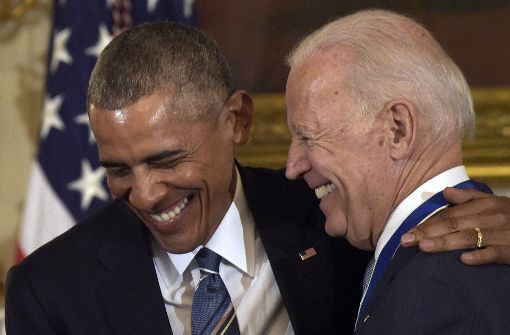 Joe Biden und der damalige US-Präsident Barack Obama hatten stets ein lockeres Verhältnis. Foto: Archiv/AP