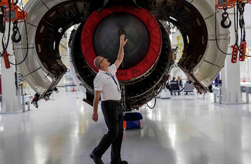 Verluste von bis zu vier Milliarden Pfund muss der britische Triebwerksbauer Rolls-Royce verkraften. Foto: Getty Images Europe