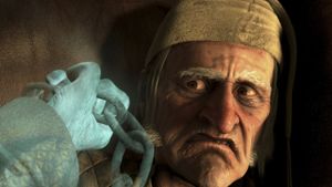 „Bah! Humbug!“Szene aus dem Animationsfilm „Disney’s Eine Weihnachtsgeschichte“: Geizhals Ebenezer Scrooge wird von einem Geist heimgesucht. Foto: AP