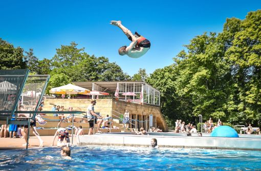 Am Killesberg können pro Slot 900 Gäste baden. Foto: Lichtgut/Ferdinando Iannone