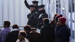 Ausschreitungen im Flüchtlingslager von Calais