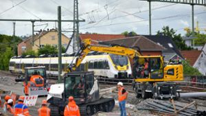 An vielen Stellen im Schienennetz rund um Stuttgart baut die Bahn eine neue Sicherungstechnik ein. Fahrgäste müssen deswegen Einschränkungen hinnehmen. Foto: Lichtgut/Max Kovalenko