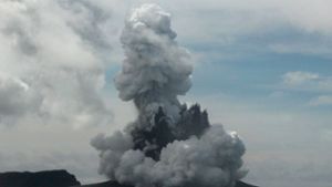 Der Ausbruch bei Tonga hatte eine extreme Wucht. Foto: dpa/New Zealand High Commission