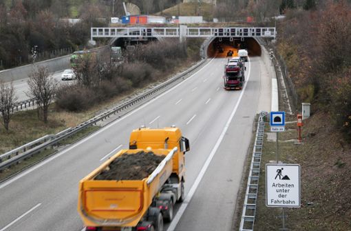 Am Engelbergtunnel beginnen die Arbeiten (Archivbild). Foto: factum/Weise