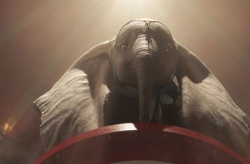 Auf ihm lastet die Hoffnung einer ganzen Kompanie: der fliegende Elefant Dumbo Foto: Verleih