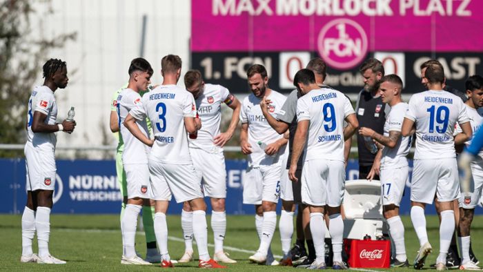 1. FC Heidenheim verliert bei Zweitligist Nürnberg