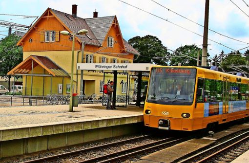 In den Osterferien ist am Möhringer Bahnhof für viele Stadtbahnen Endstation. Foto: Archiv Alexandra Kratz