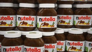 Begehrtes Produkt: Nutellagläser in einem französischen Supermarkt. Foto: AFP