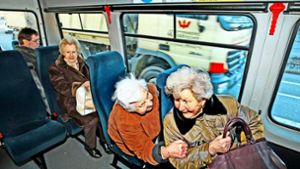 Der Salacher Bürgerbus erfreut sich vor allem bei Senioren großer Beliebtheit. Foto: Horst Rudel/Archiv