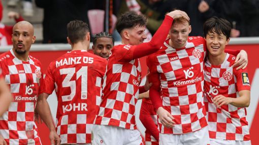 Mainz feierte im Abstiegskampf einen wichtigen Erfolg. Foto: Jürgen Kessler/dpa